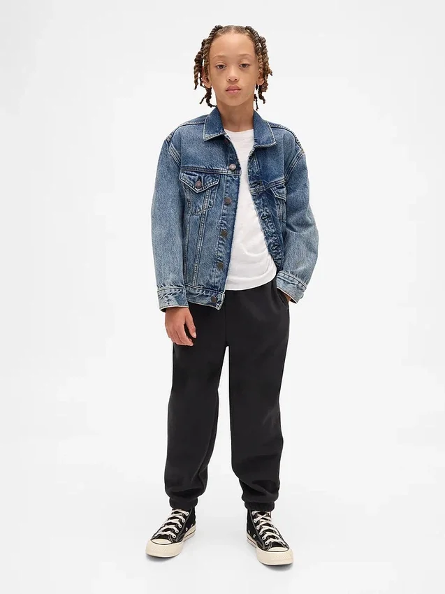 Pantalones de chándal holgados Vintagesoft para niños