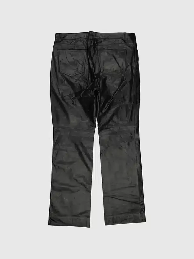 Pantalones de cuero Gapvintage para mujer de los años 90 - 16