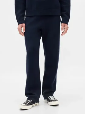 Pantalones de jerséu CashSoft de tejido grueso