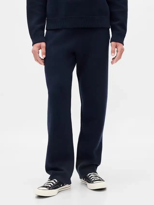 Pantalones de jerséu CashSoft de tejido grueso