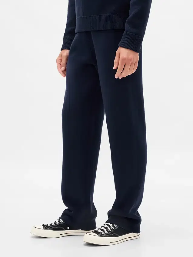 Pantalones de jerséu CashSoft de tejido grueso