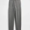 Pantalones de jerséu CashSoft de tejido grueso
