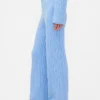 Pantalones de jerséu con tejido trenzado CashSoft