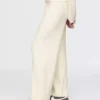Pantalones de jerséu con tejido trenzado CashSoft