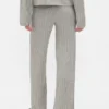 Pantalones de jerséu con tejido trenzado CashSoft