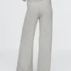 Pantalones de jerséu con tejido trenzado CashSoft
