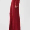 Pantalones de jerséu marrón con punto Shaker de CashSoft