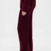 Pantalones de jerséu marrón con punto Shaker de CashSoft
