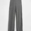 Pantalones de jerséu marrón con punto Shaker de CashSoft