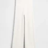 Pantalones de jerséu marrón con punto Shaker de CashSoft