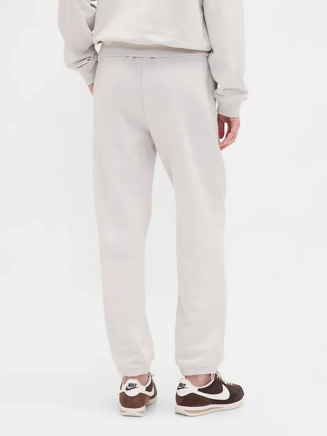 Pantalones de jogging ajustados de felpa francesa de peso pesado