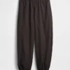 Pantalones de jogging holgados de popelín de algodón orgánico