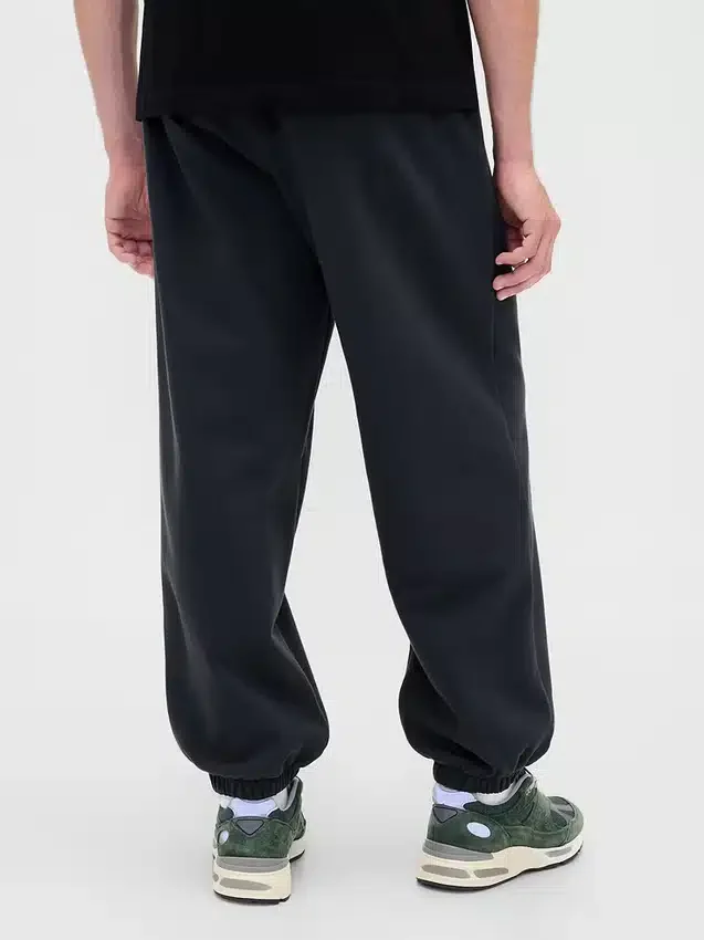 Pantalones de jogging holgados de tejido grueso