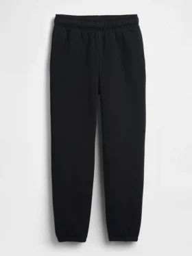 Pantalones de jogging holgados para niños con forro de sherpa