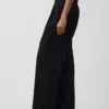 Pantalones de mezcla de lino de talle alto 365