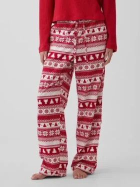 Pantalones de pijama de franela para adultos, los más suaves