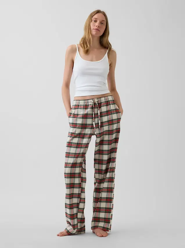 Pantalones de pijama de franela para adultos, los más suaves