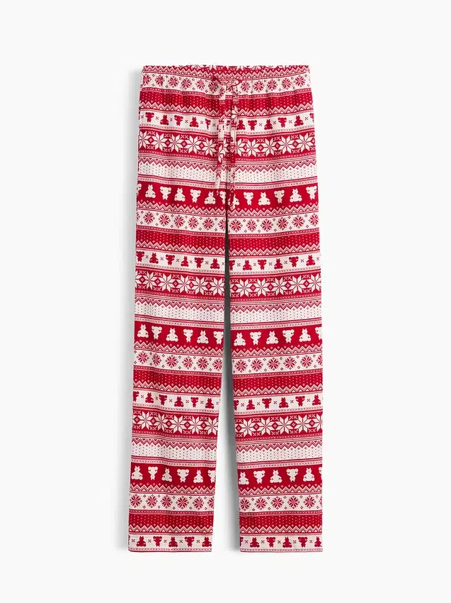 Pantalones de pijama de franela para adultos, los más suaves