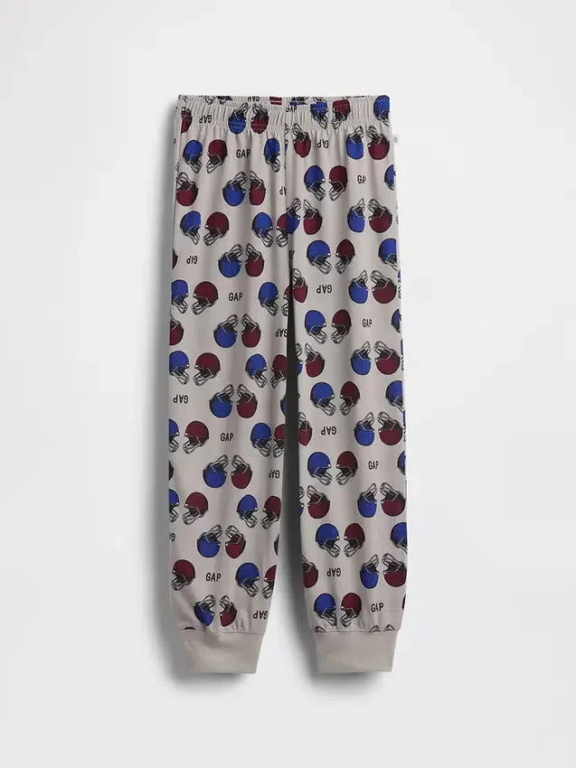 Pantalones de pijama de fútbol con logo reciclados para niños