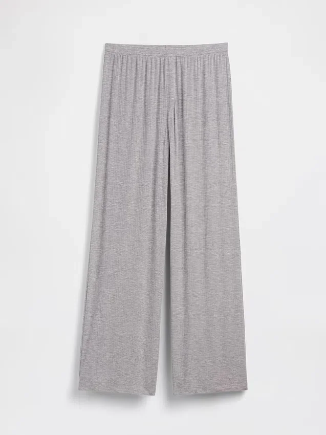Pantalones de pijama de modal acanalado ultra suave
