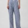 Pantalones de pijama de popelín