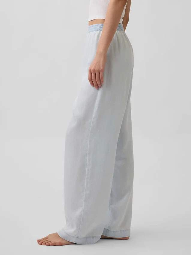 Pantalones de pijama de popelín