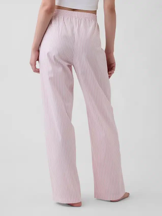 Pantalones de pijama de popelín
