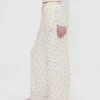 Pantalones de pijama holgados de franela con lunares de GAP × Summer Fridays