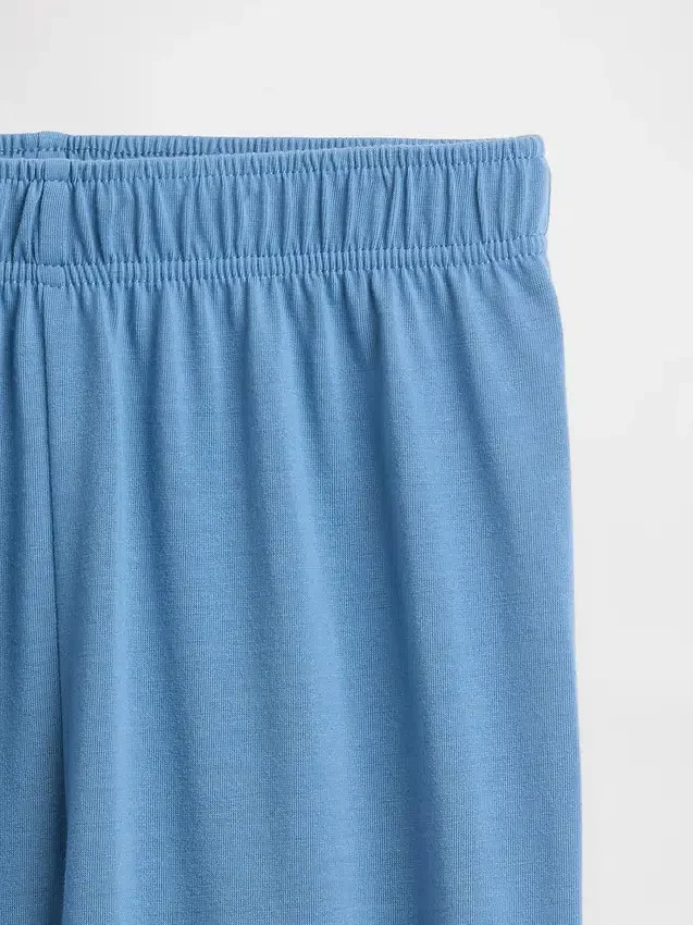 Pantalones de pijama tipo jogger reciclados para niños