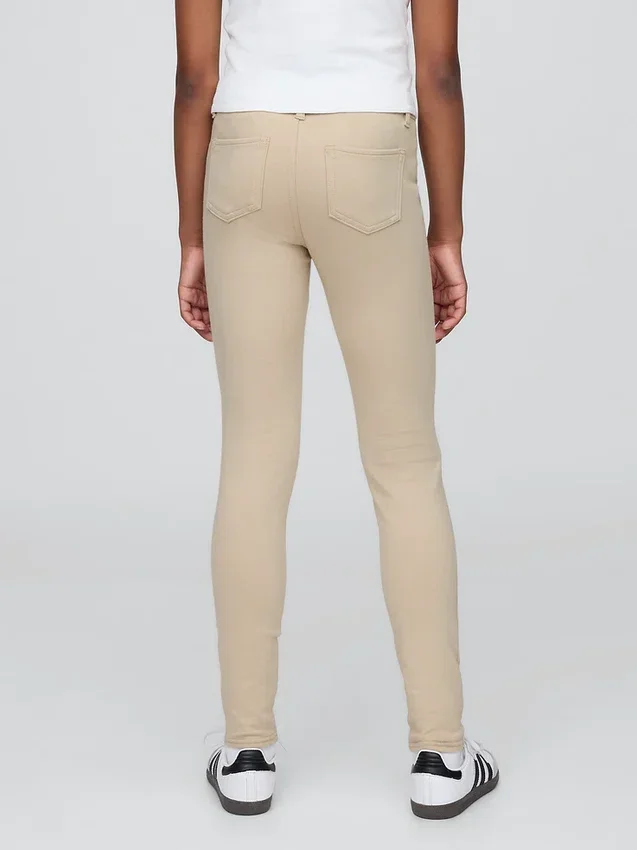 Pantalones de ponte para uniforme infantil