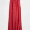 Pantalones de punto de pierna ancha