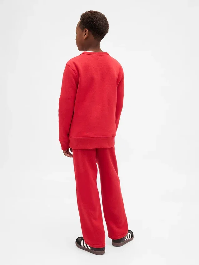Pantalones de sudadera ajustados con logotipo para niños