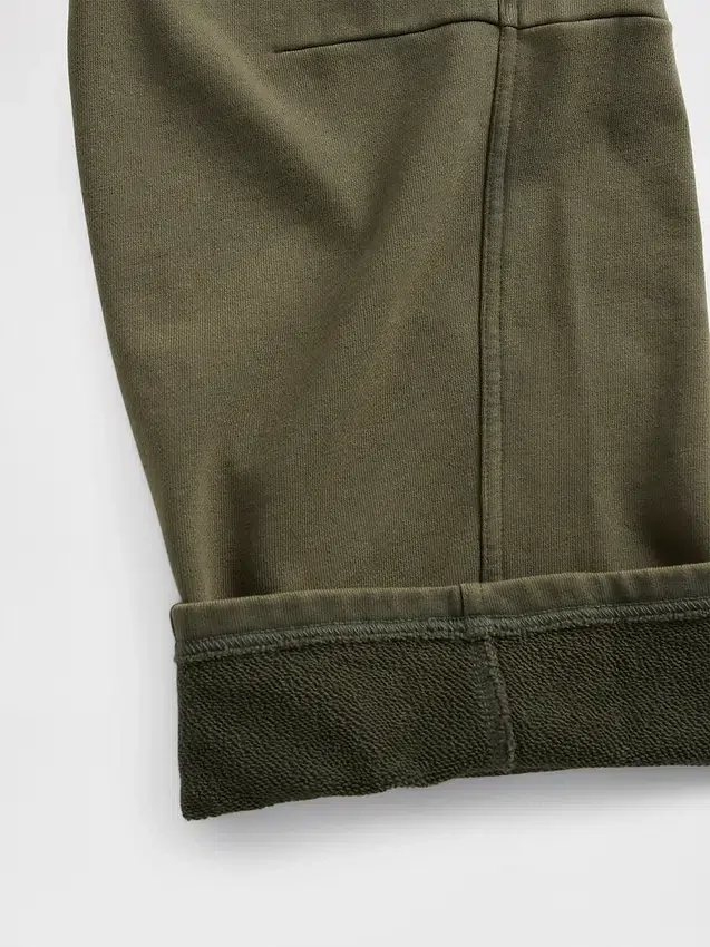 Pantalones de sudadera de felpa francesa de peso pesado