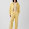 Pantalones de sudadera de felpa suave Vintagesoft de pierna ancha