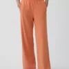 Pantalones de sudadera de felpa suave Vintagesoft de pierna ancha