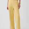 Pantalones de sudadera de felpa suave Vintagesoft de pierna ancha