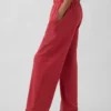Pantalones de sudadera de felpa suave Vintagesoft de pierna ancha