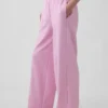 Pantalones de sudadera de felpa suave Vintagesoft de pierna ancha