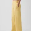 Pantalones de sudadera de felpa suave Vintagesoft de pierna ancha