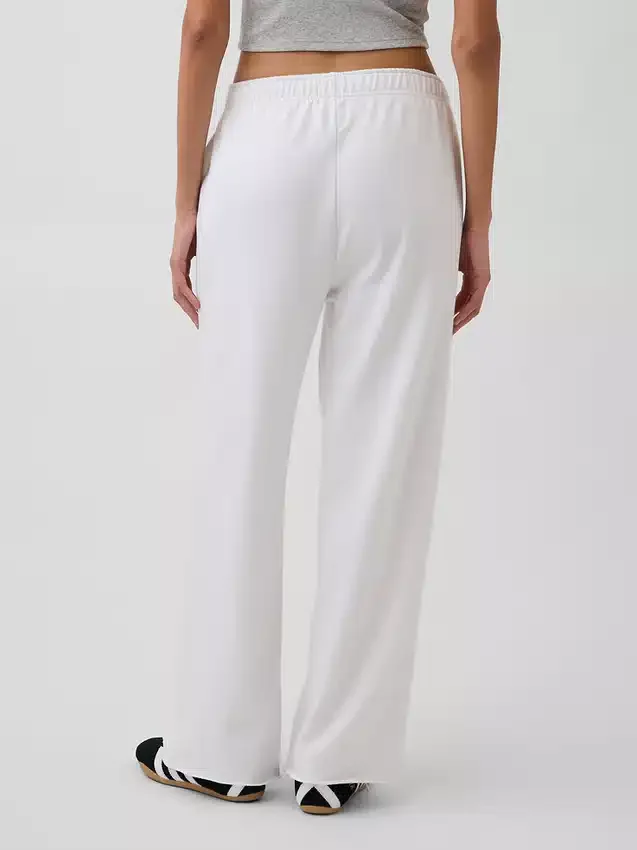 Pantalones de sudadera de felpa suave Vintagesoft de pierna ancha