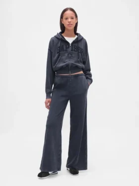 Pantalones de sudadera holgados con logotipo Vintagesoft