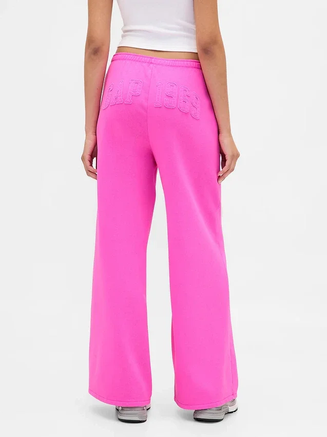 Pantalones de sudadera holgados con logotipo Vintagesoft