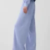 Pantalones de sudadera holgados de felpa Vintagesoft de talle medio
