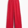 Pantalones de sudadera holgados de felpa Vintagesoft de talle medio