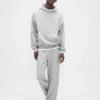 Pantalones de sudadera holgados de peso pesado para adultos
