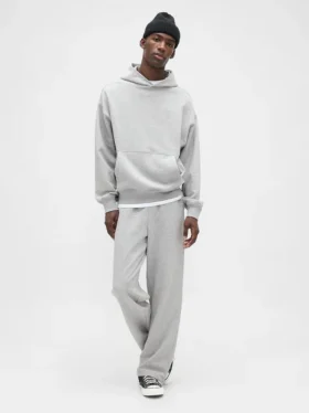 Pantalones de sudadera holgados de peso pesado para adultos