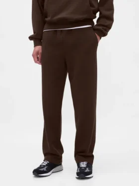 Pantalones de sudadera holgados de peso pesado para adultos