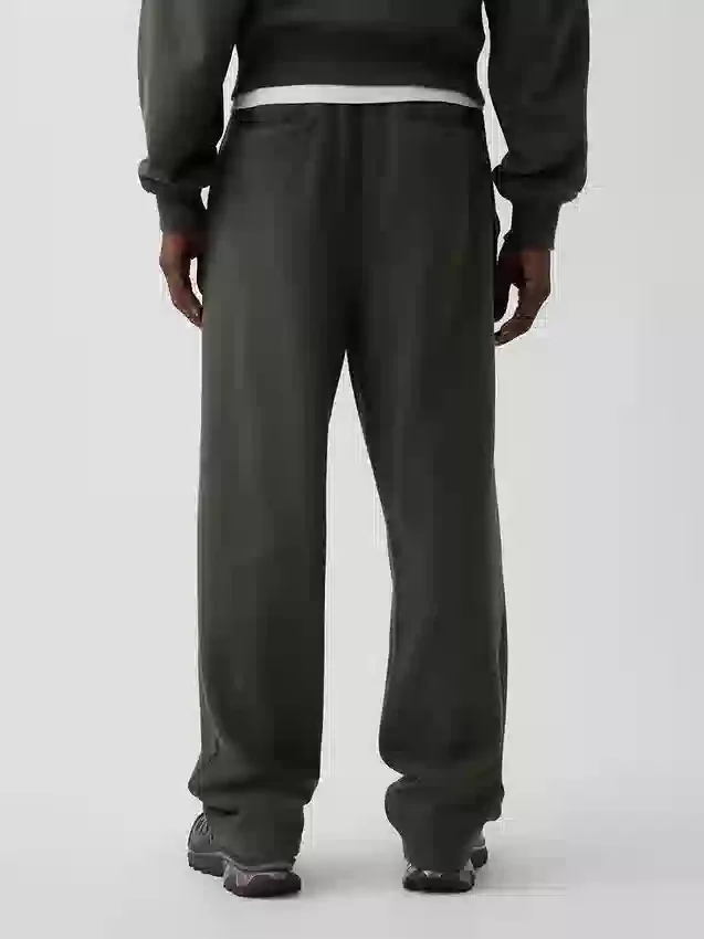 Pantalones de sudadera holgados de peso pesado para adultos
