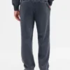 Pantalones de sudadera para adultos de tejido grueso y corte holgado con logo