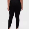 Pantalones de talle alto con estribos de doble tejido